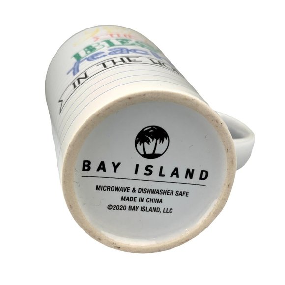 Coffee Mug Cup You Are the Best Teacher Tall Oversized Notebook Paper Pattern - Picture 5 of 7